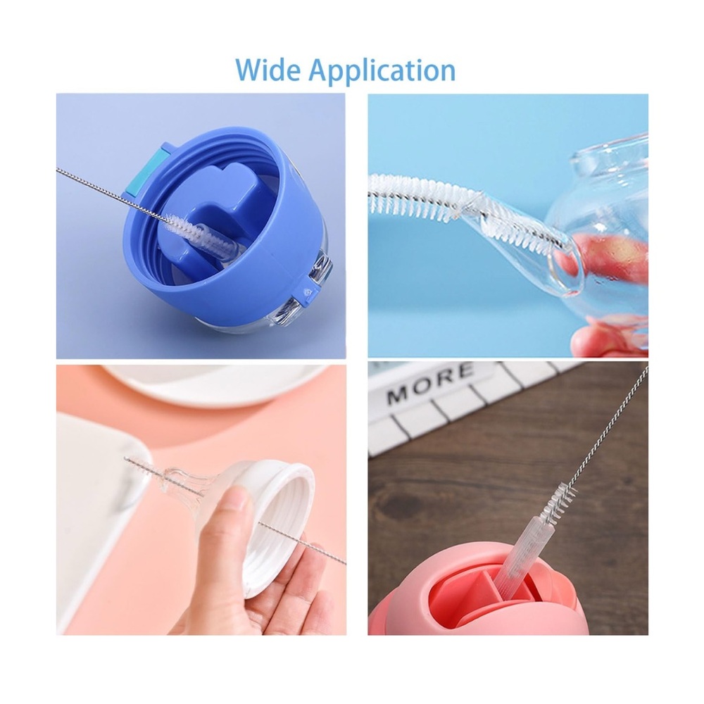 3 in 1 Cup Lid Cleaning Brush & Straw Cleaner Set 🆕 - Picture 7 of 9
